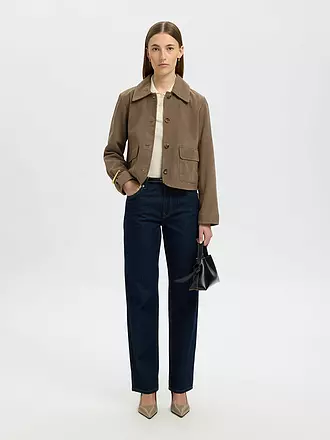 SELECTED FEMME | Lederjacke SLFKAYA SUEDE | 
